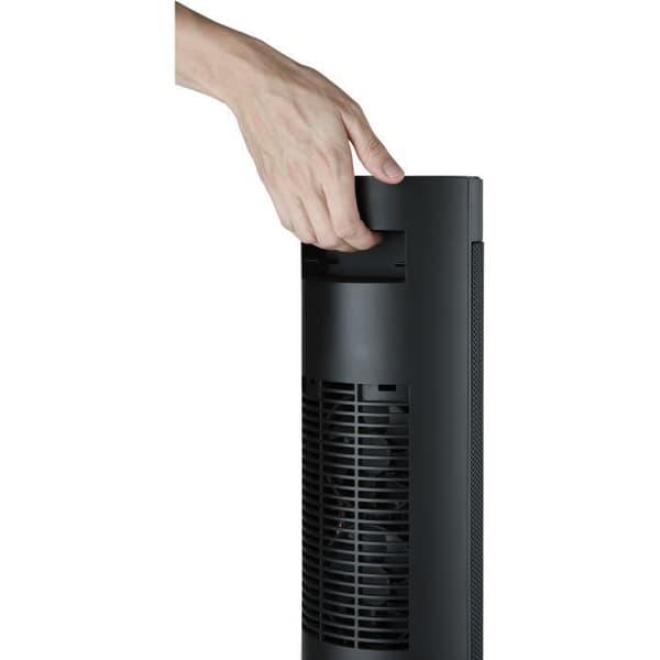 Keramisk värmeelement med vedeldseffekt - 2000 W - DOMO - DO7345H - 83,5 cm - Svart