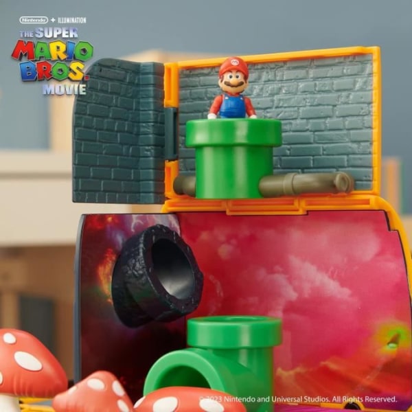 Super Mario Movie - Mini Basic Playyset 1 - Jakks - 491167