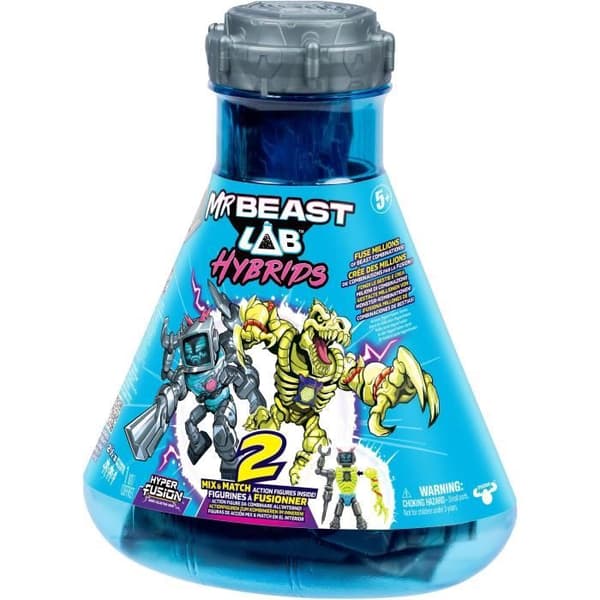 2-pack figurer - MRBEAST LAB - Mixa och matcha - Slumpmässig modell + halvfigur
