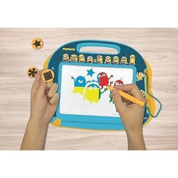 Lexibook - Minions Magic Slate - A5-format med magnetiska tillbehör