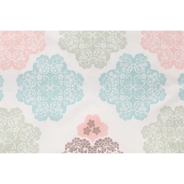 Bäddset - 1 påslakan 220x240 cm + 2 örngott 60x60 cm - 70% bomull, 30% polyester - Turkos