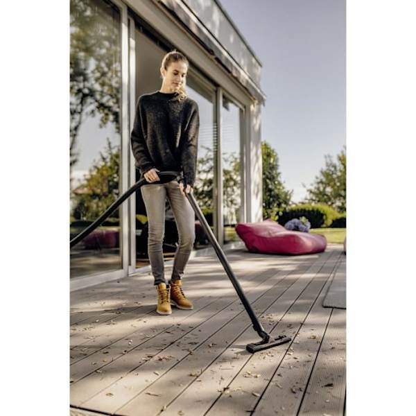 Våt- och torrdammsugare KARCHER WD 2 Plus V-15/4/18 C - Polypropentank 15 L - 1000W (Fläktfunktion)