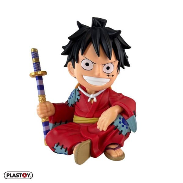 Sparbössa - PLASTOI - One Piece Luffytaro - Plast - 15 cm