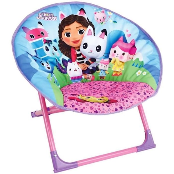GABBY AND THE MAGIC HOUSE - Fällbar månstol för barn h.47 x b.54 x d.42 cm