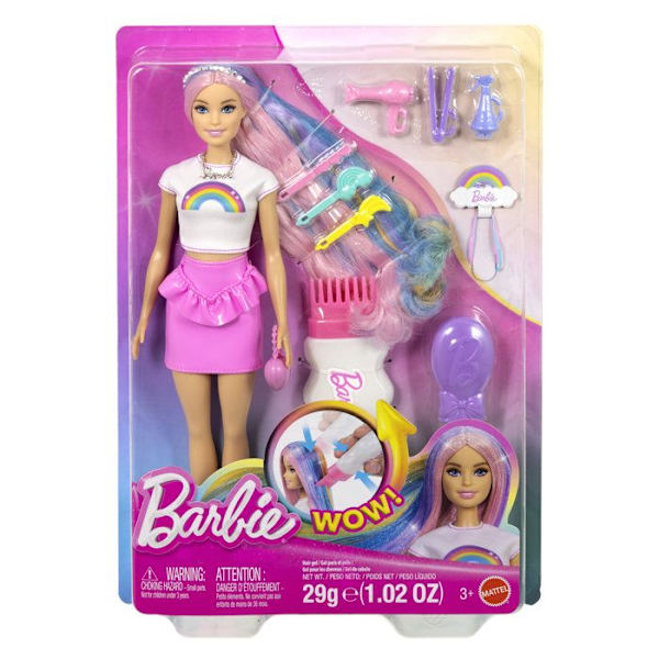 BARBIE MED PALJETTHÅR