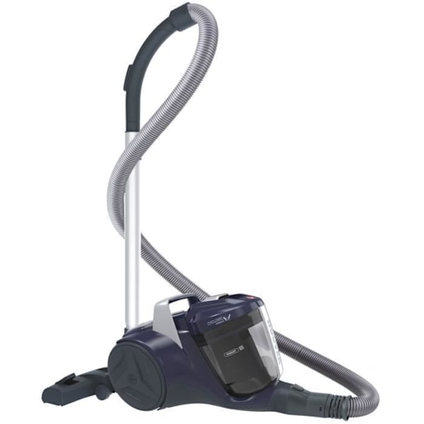 Påslös burkdammsugare - HOOVER BR21HM - 700 W - Kassett: 2 L - 78 dBA Blå