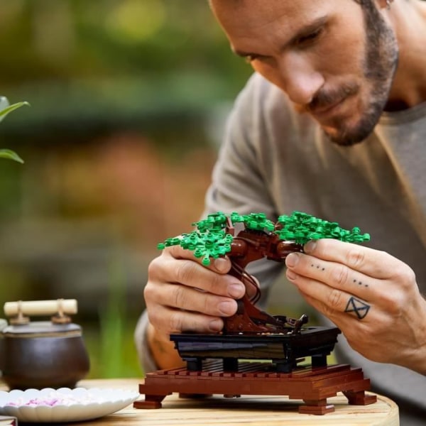 LEGO Creator Expert 10281 Bonsai Creative Hobby för vuxna, DIY DIY botanisk dekorationssats