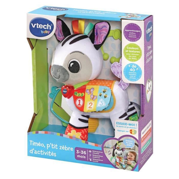 Vtech Baby - Timéo, P'tit Zebre de Aktiviteter