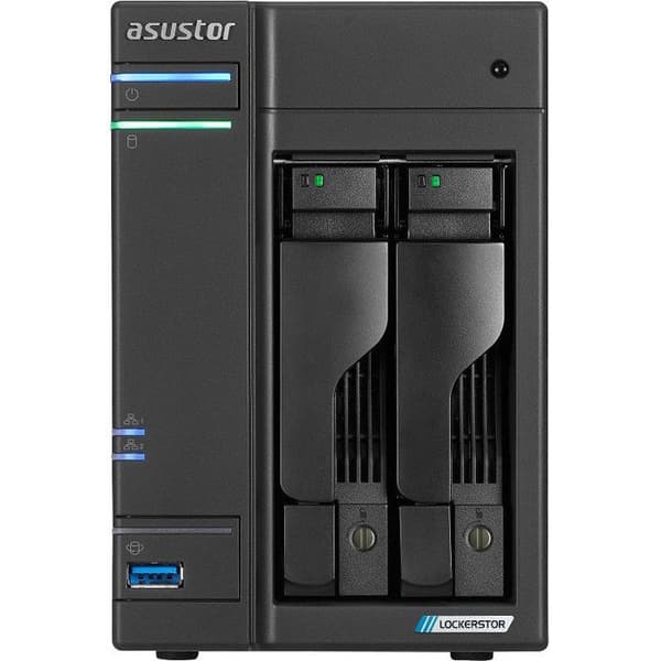 NAS-server - ASUSTOR - Lockerstor 6 Gen2 AS6706T - 6 fack - 8 GB RAM