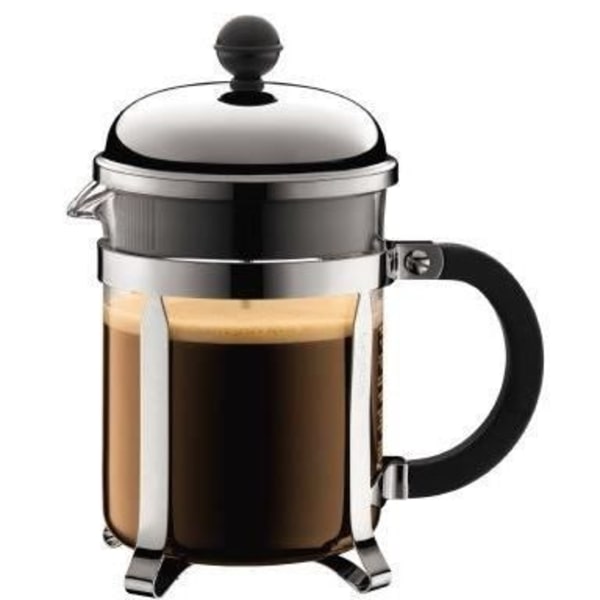 CHAMBORD - BODUM Kolvkaffe, 4 koppar, 0,5 L, rostfritt stål