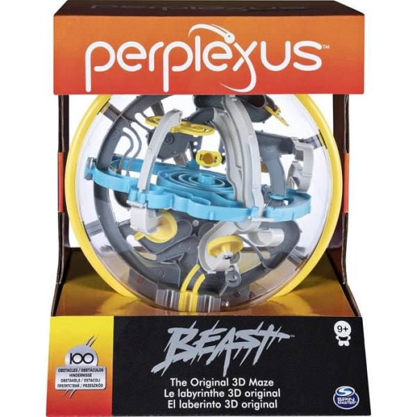 PERPLEXUS - Beast Original - 3D labyrint hybridleksak - 6053142 - perplexus ball to spin - Pusselspel