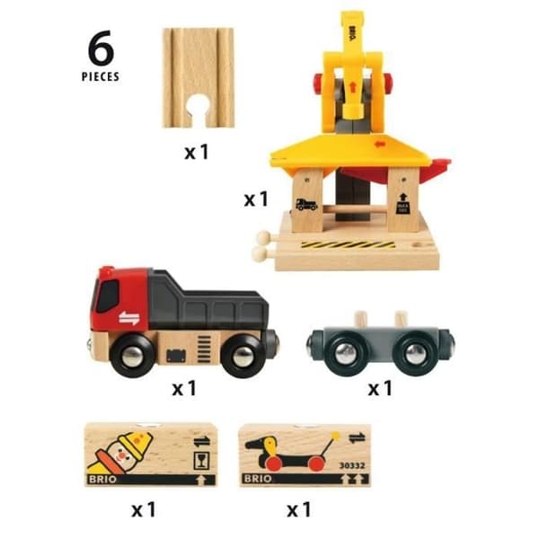 BRIO World - 33280 - Lastbilskran
