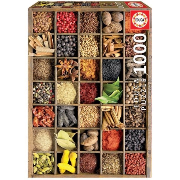 EDUCA - Puzzle Kryddor 1000 st