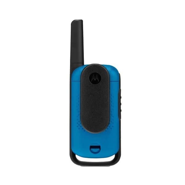 Motorola Walkie Talkie - 2 st - Blå - Räckvidd 8 km - Handsfree - Effekt 500 mW