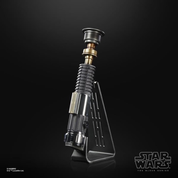 Saber Laser Force FX Elite of Obi-Wan Kenobi med LED och ljudeffekter, cosplayartikel för vuxna, Star Wars the Black Series