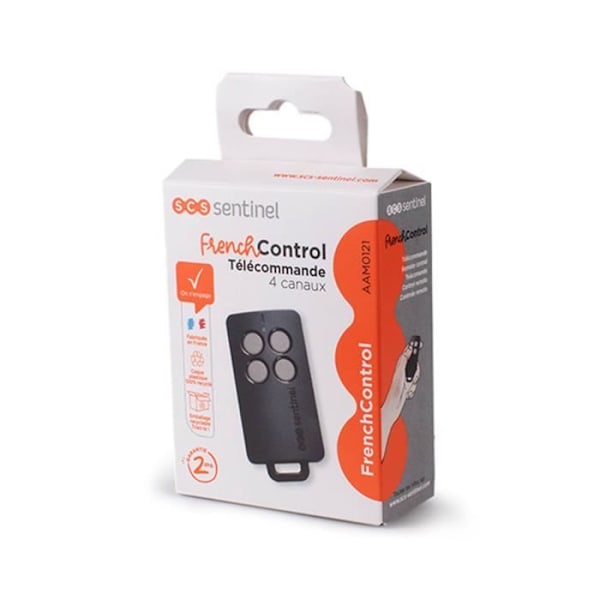 SCS Sentinel - 4 -Kanal Gate Remote Control med COBEST CODE Turning - Race 50m - AAM0121
