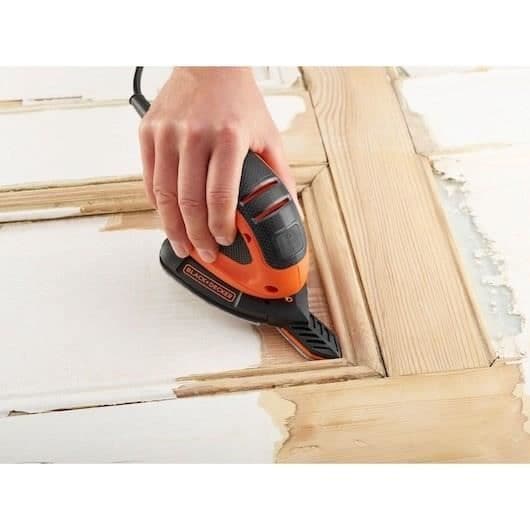 BLACK & DECKER Detalj musslipmaskin - 55 watt