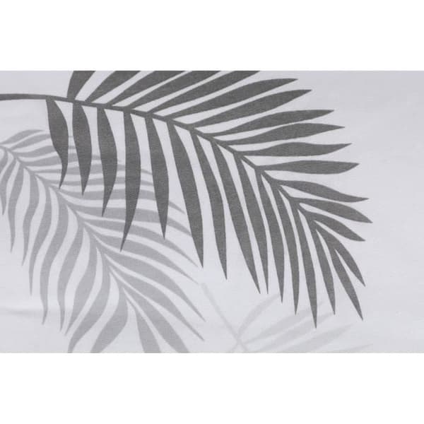 Bäddset - 1 påslakan 220 x 240 cm + 2 örngott 60 x 60 cm - 65% bomull, 35% polyester - Grå