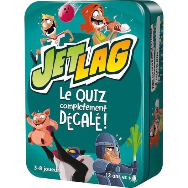 ASMODEE - JetLag - Brädspel - Blandat - Från 12 år