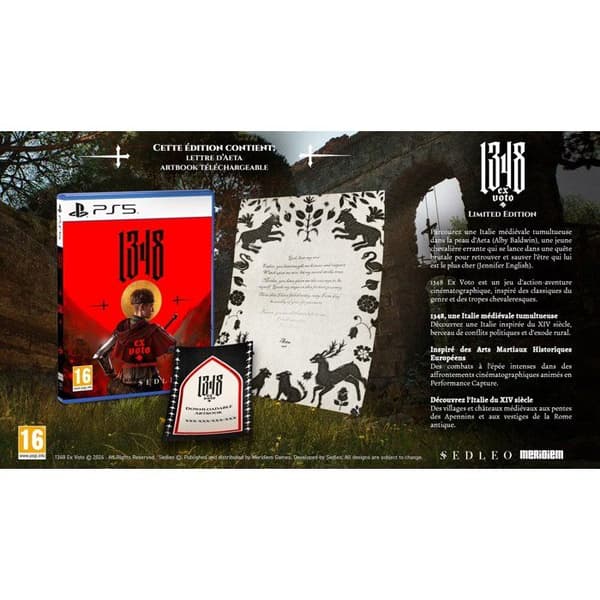 1348 Ex Voto - Begränsad upplaga - PS5-spel