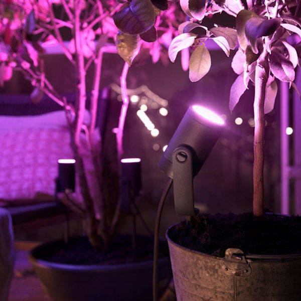 PHILIPS Kit förlängning 1 spot HW&CA Lily 8W - Anthracite