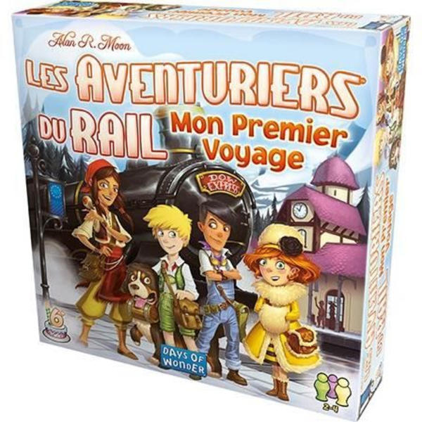 ASMODEE - Aventuriers du rail - Mon Premier Voyage - Brädspel