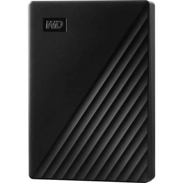 WD - Extern hårddisk - My Passport  - 5TB - USB 3.2 (WDBPKJ0050BBK-WESN)