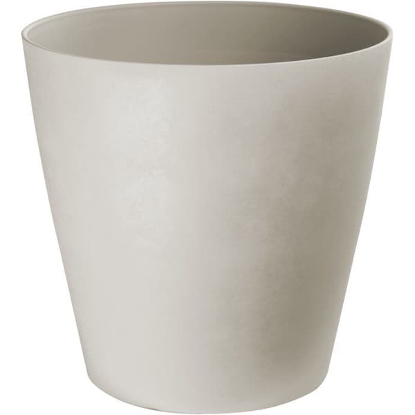 Rund blomkruka - GARDEN ID - Gungkon - Ø 42 - 40 L - H 41 cm - Vit sten