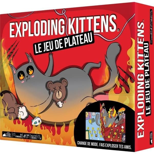 Exploderande kattungar: Brädspelet