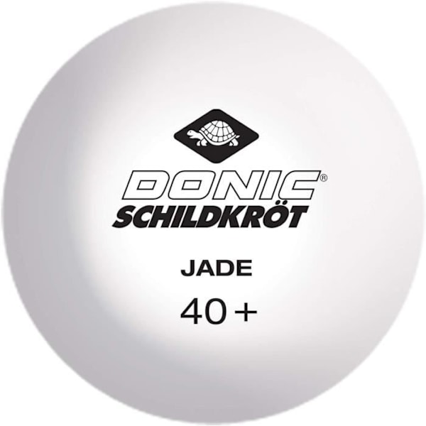 Bordtennisbollar - SCHILDKRÖT - JADE POLY 40+ - vit -144 st.