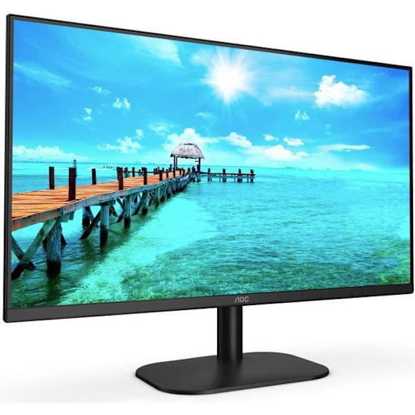 PC-skärm - AOC 27B2XH / EU - 27 FHD 75Hz - IPS-panel - 4ms - VGA / HDMI Svart