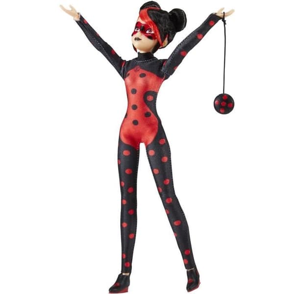 Ledad docka - BANDAI - Miraculous World Paris - Shadybug - 26 cm