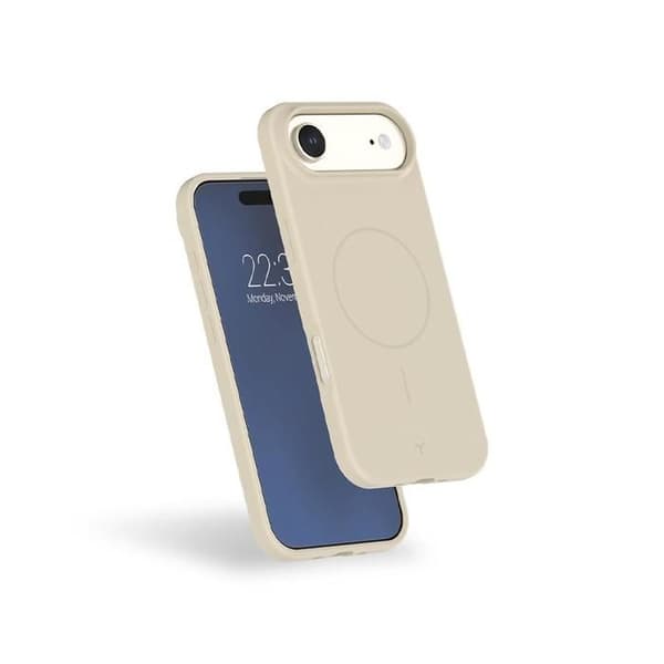 MagSafe-skal  iPhone Air  förstärkt silikon  beige