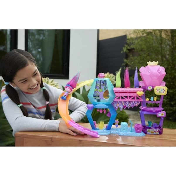 CRYSTAL CLUB BOX - MATTEL - HNF24 - TROLLS DOCKA DOCKA