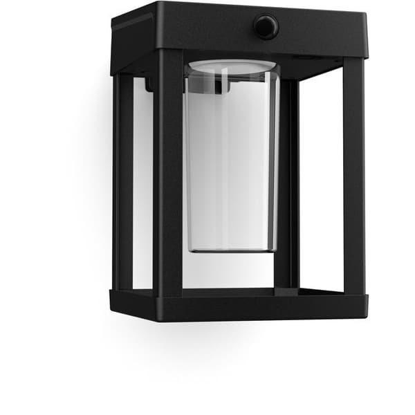Utomhusvägglampa - PHILIPS - Buzzard - Svart - IP44