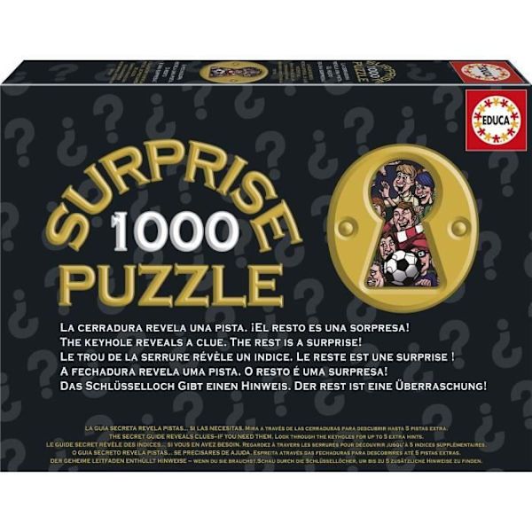 Pussel - EDUCA - SKJUT! - 1000 bitar