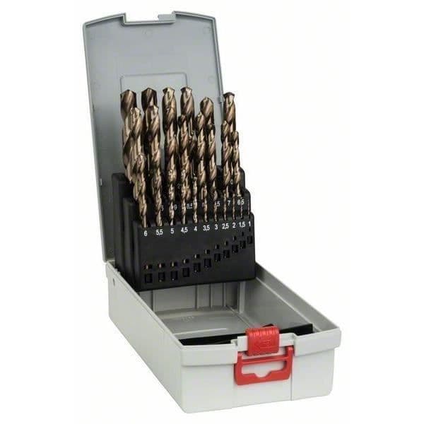 Borrsats ProBox HSS-Co, 1-13mm, 135 °, 25 - BOSCH