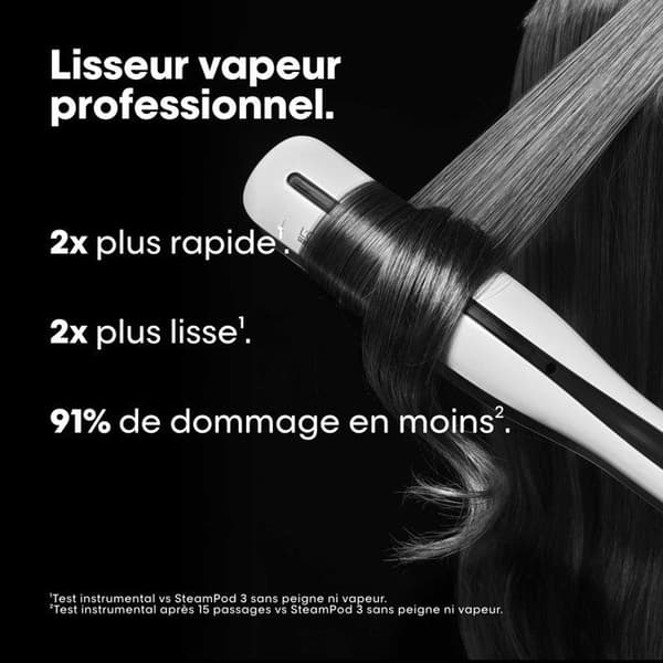 Steampod 3-pack - L'ORÉAL PROFESSIONNEL - Professionell ångplattång + 3-i-1-utjämnande behandling