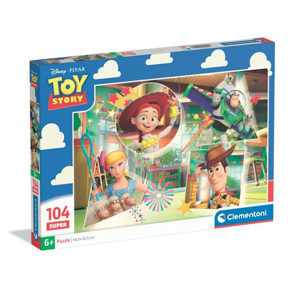 CLEMENTONI - 104 bitar Super - Toy Story