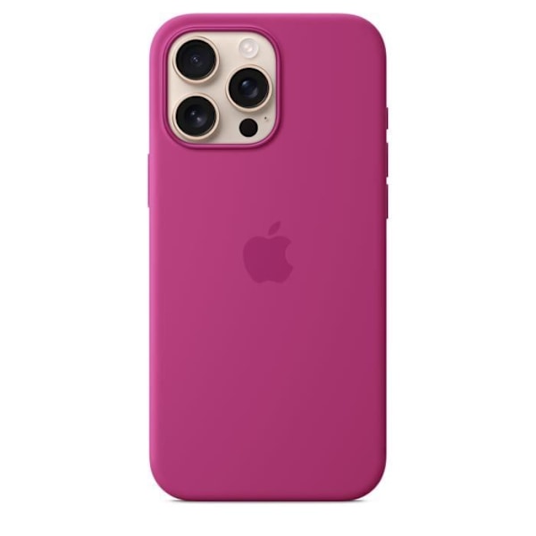 APPLE iPhone 16 Pro Max- Silikonfodral med MagSafe - Fuchsia