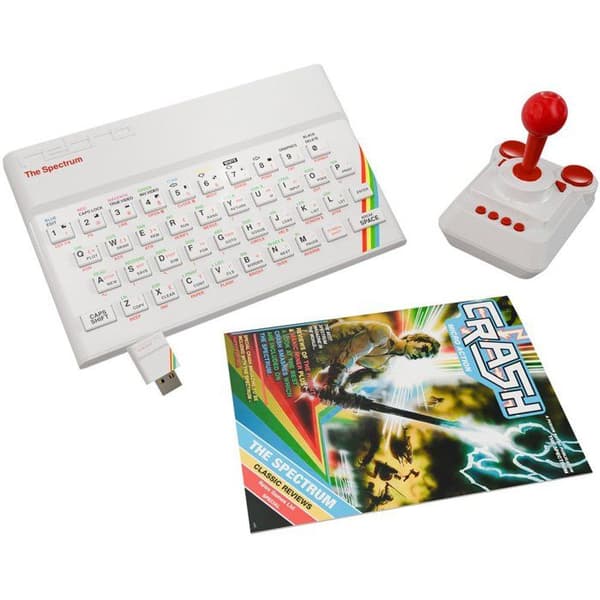 Retrokonsol - THE SPECTRUM - Vit utgåva - Vit