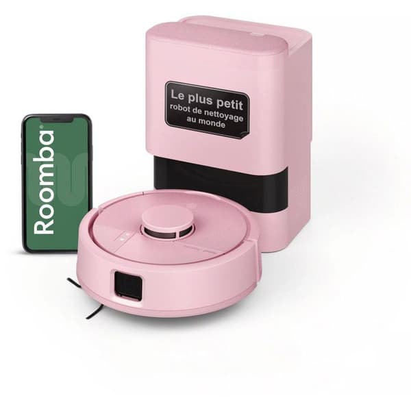 iRobot Roomba Mini Pink - Robotdammsugare - 7000 Pa - 200 ml