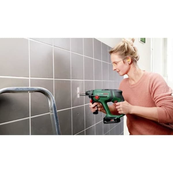 Borrhammare - BOSCH - UniversalHammer 18V - 2,5 Ah - Sladdlös - SDS Plus slagdrivare