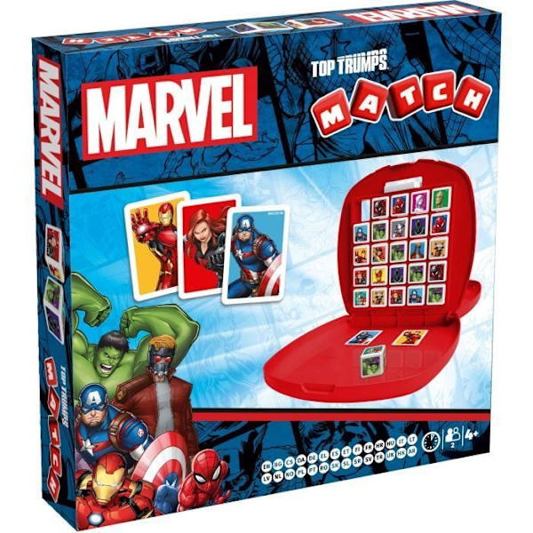 Match - Brädspel - VINNANDE TRÄCKSPEL - Marvel 2025