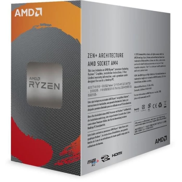 AMD Ryzen Processor 3 3200G Wraith Stealth Cooler