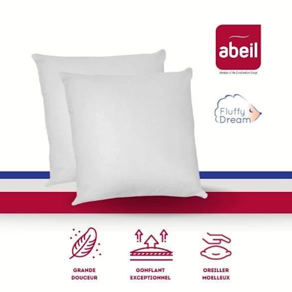 ABEIL Set med 2 FluffyDream-kuddar 60 x 60 cm