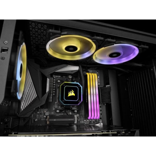 Corsair Vengeance RGB RS Memory 3200MHz 32GB (2x16GB) DDM DDR4 för AMD Ryzen & Intel XMP (CMG32GX4M2E3200C16)
