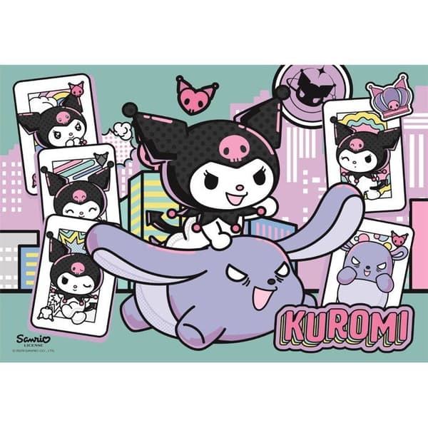CLEMENTONI - 104 bitars pussel - Kuromi - 25028