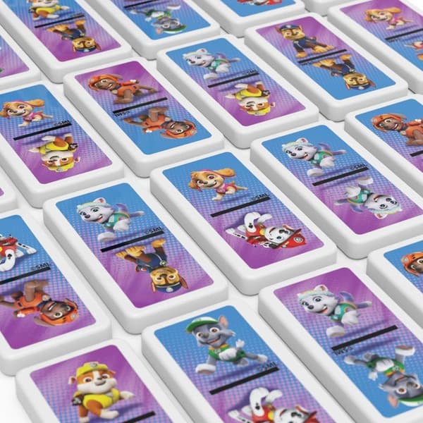 SPIN MASTER METALL LÅDA DOMINOES Paw Patrol