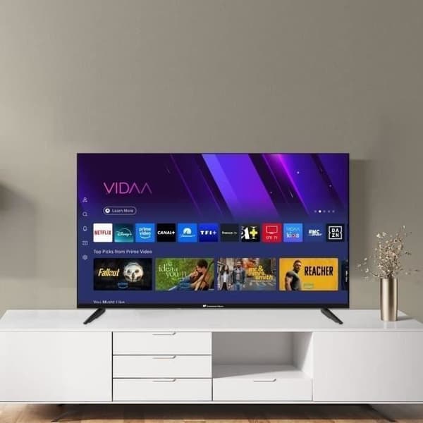 LED-TV - CONTINENTAL EDISON - CELED40SVFHD25B6 - FHD 40" (101 cm) - SMART VIDAA - 3xHDMI, 2xUSB - Svart